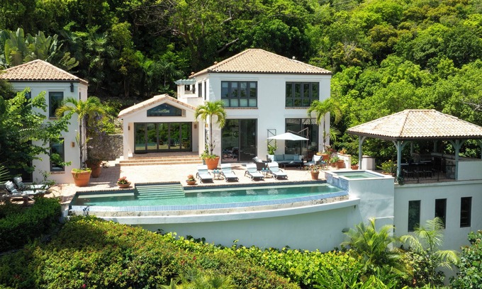 Maho Bay Quarter House | Rivendell, Located in St. John’s prestigious Peter Bay Estates.