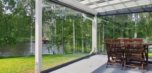Jamsa Apartment | River landscape close to the centre, Himos 8km