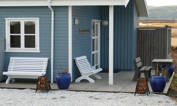 Selfoss House | Riverfront romantic Asgardur vacation home of comfort