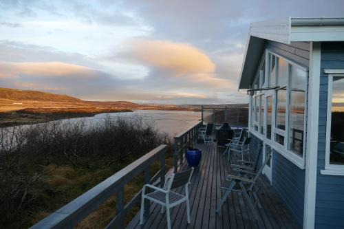 Selfoss House | Riverfront romantic Asgardur vacation home of comfort