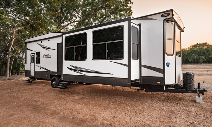 Bandera House | Riverfront RV on Medina River/1 Blk off Main/River Yurt Village & RV Park