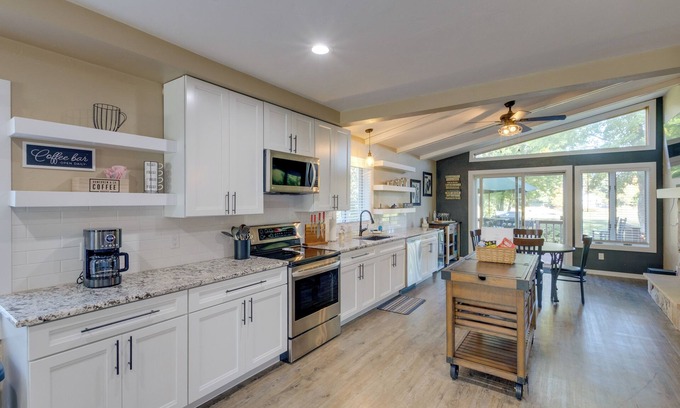 Shawano House | Riverfront Shawano Home w/Private Backyard!