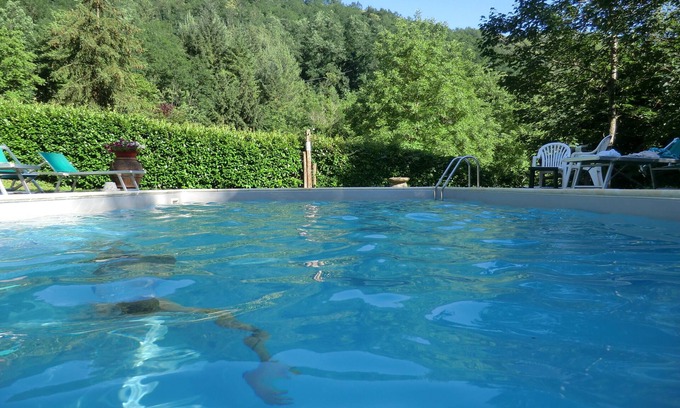 Bagni di Lucca Cottage | Riverside Stone Houses with Private Pool