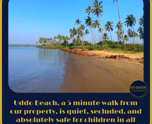 Kudal Apartment | Riverside, The European Homestay 1 and 2! Luxury and Value in Goa's delightful location