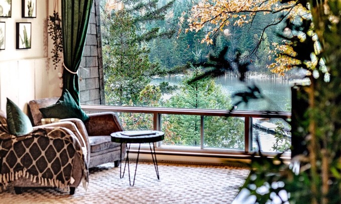 Sainte-Lucie-des-Laurentides Ski Chalet | ROSA’s nest - Lake/Spa/Nature
