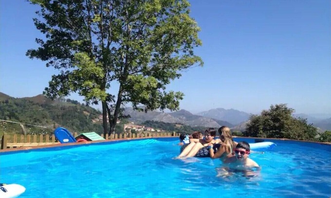 Obaya Cottage | Robidiellu Casa con Piscina y Vistas a Picos de Europa a 15 Minutos de Arriondas