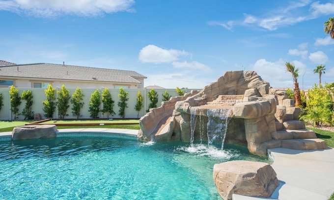 Coachella House | Rockslide House - New build, resort style pool, endless amenities (3 miles to festivals)