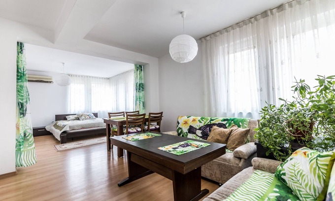 Plovdiv Center Apartment | Roman Stadium Flat for 4