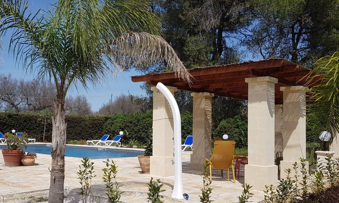 Oria Villa | Romantic Italian villa with superb pool and beautiful gardens close to Oria