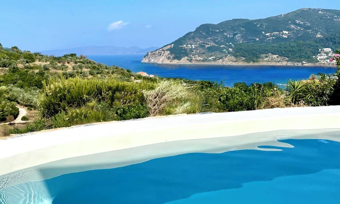 Skopelos Cottage | Romantic Pergamonto Cottage with private Pool & SeaView