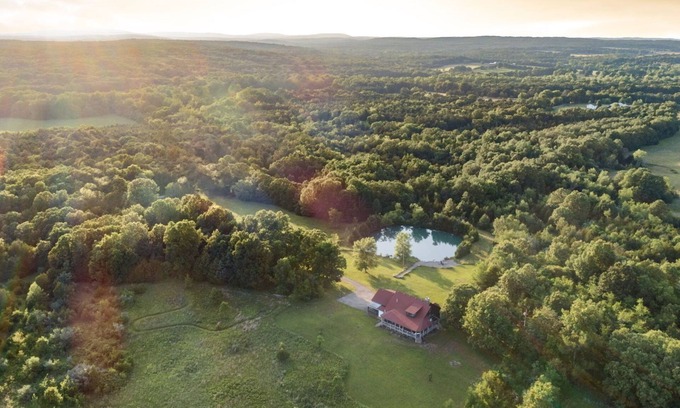 Farmington Cabin | Romantic renovated country cabin with views.