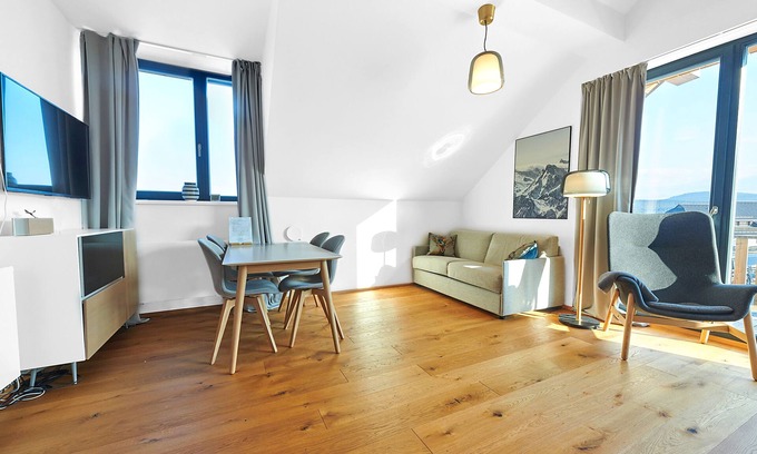 Kvilda Apartment | Romantic Two Bedroom Apartment with a terrace