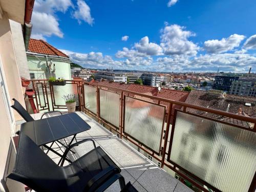 Smichov Apartment | Rooftop Prague view apartment