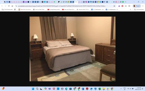Southeast Edmonton House | Room # 2 sleep 4 Arrangement