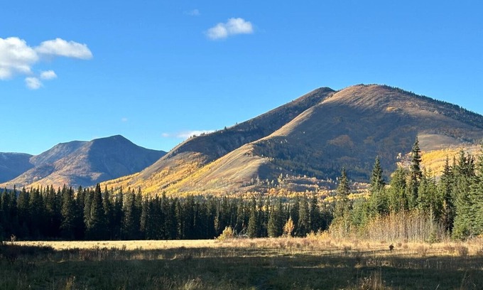 Buckinghorse River Cabin | Room 3 at the Main Lodge with a queen bed and single bed.