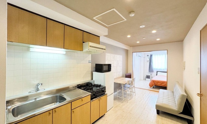 Chuo-ku Apartment | Room 403 1DK for rent 10 minutes by taxi from JR - Meteore Kitamaruyama Room 403/Sapporo Hokkaidō