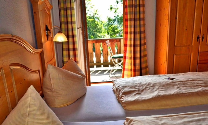 Gmund am Tegernsee Apartment | Room 7 balcony - Gasthof am Gasteig