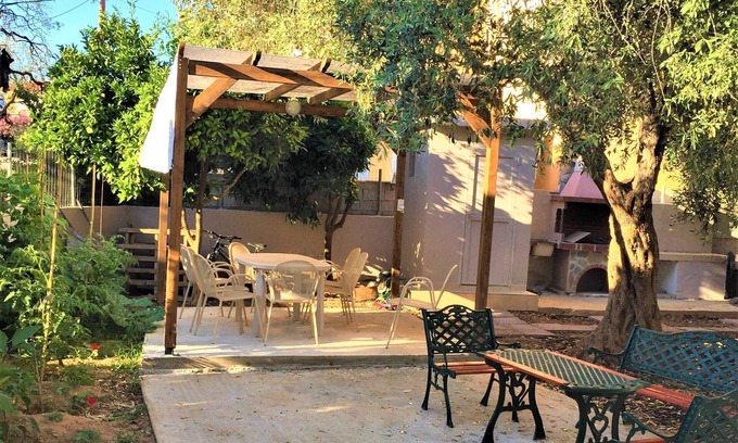 Limenaria House | Room-beautiful Bedroom for 3 People in L