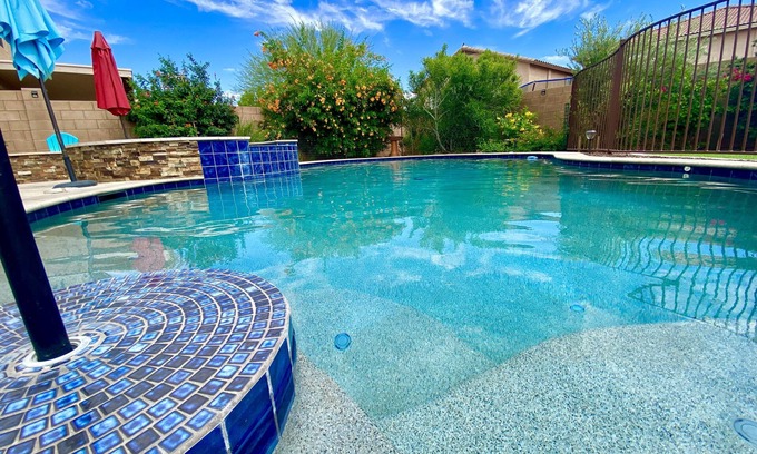 Rock Springs House | Room for rent with Pool,Waterfall,Spa,FirePit, Luxury Home near desert mountains