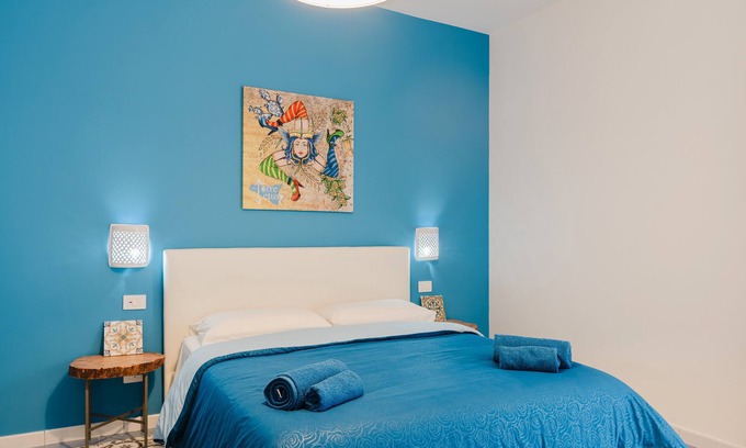 Montallegro Apartment | Room 'Lampedusa' with Balcony, Wi-Fi and Air Conditioning