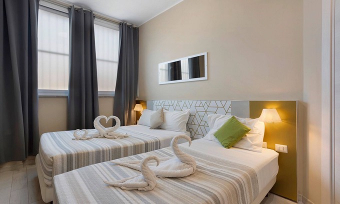 Quarto Cagnino Apartment | Room 'Tripla' with Wi-Fi and Air Conditioning