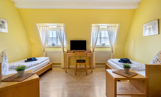 Meissen Apartment | Room 'Zweibettzimmer Am Kleinen Markt' with Wi-Fi