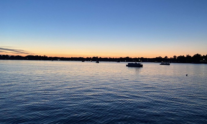Clarklake Cottage | Roomy Lakefront Cottage on Popular Clark Lake - Steps from Water