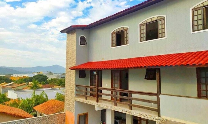 Itaipuacu House | Rose Pousada e Eventos Barroco with pool and barbecue -