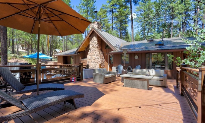 Payson Cabin | Rosscup Reserve Secluded Cabin w/Spa & Deck!