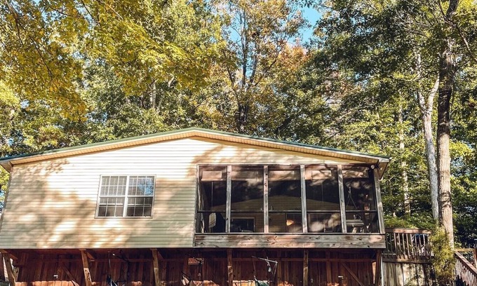 Falls of Rough House | Rough River lakefront - the BEST view for Fall!