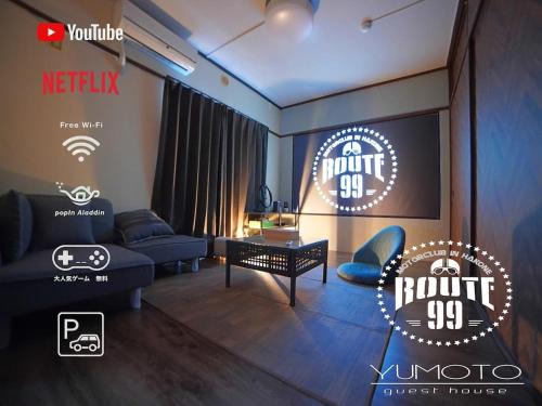 Yumoto Apartment | Route99 Yumoto 箱根湯本駅近山沿い川沿い 箱根湯本徒歩8分WIFI 大人気ゲーム機無料 最大6名 無料駐車場