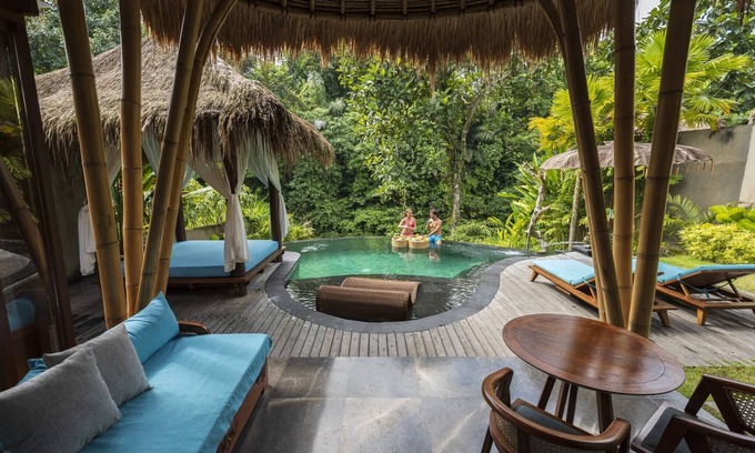 Tegallalang House | Royal One Bedroom River View Villa, Ubud