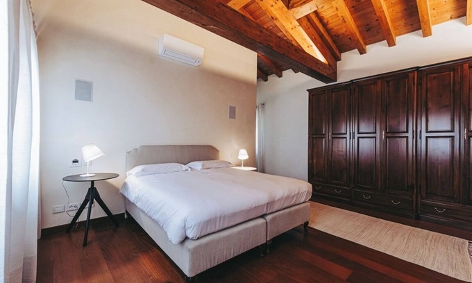Badia Calavena Bed & Breakfast | Ruby, room with bathroom.Villa Riva, tranquility,at the foot of the Little Dolomites.