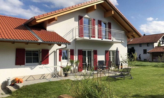 Rieden am Forggensee Apartment | Ruheoase am Forggensee - Bieber - apartment/apartment, shower, WC, 1 bedroom