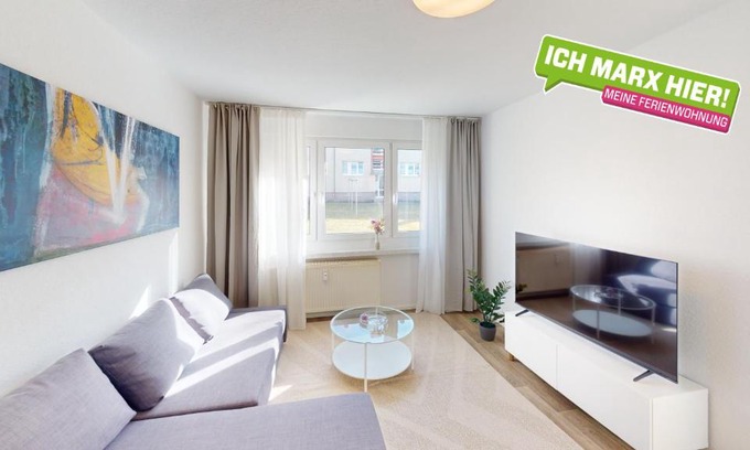 Kapellenberg Apartment | Ruhig gelegene 3-Raum-FeWo, WLAN