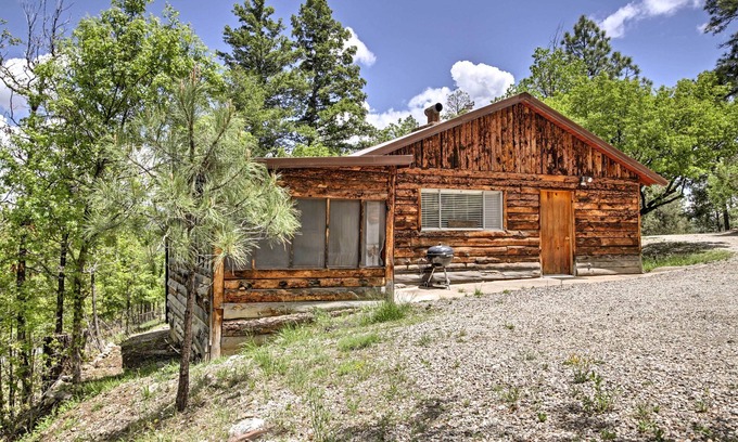 Ruidoso Cabin | Ruidoso Cabin w/Sunroom, Surrounded By Wildlife!
