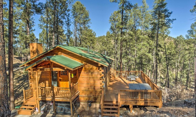 Ruidoso Cabin | Ruidoso Log Cabin Retreat - Peaceful & Convenient