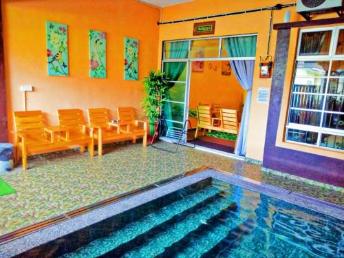 Sungai Baru Tengah House | RUMAH TAMU HANA MELAKA with Private Pool Bbq Picnic Set Near Beach