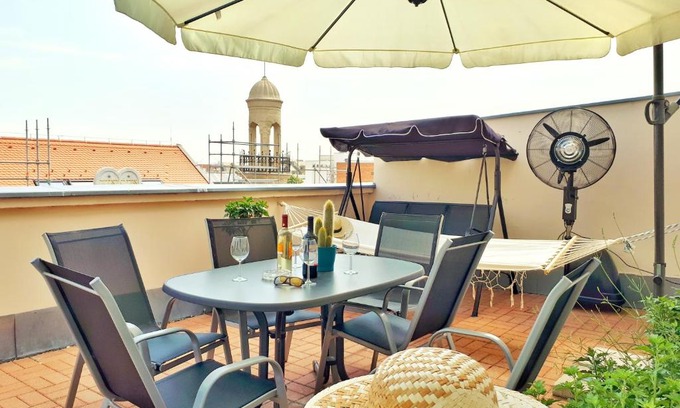 Erzsebetvaros Apartment | Rumbach Terrace Apartment