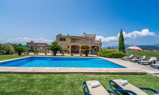 Sa Pobla Villa | Rural finca in Mallorca Gomila with pool