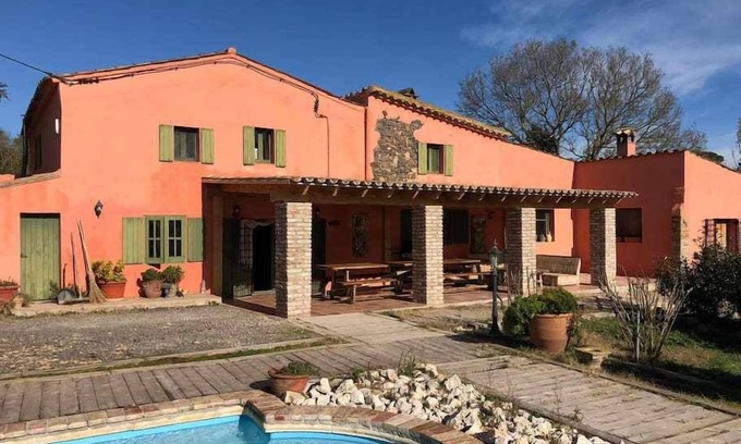 Macanet de la Selva Apartment | Rural house with swimming pool in Maçanet de la Selva