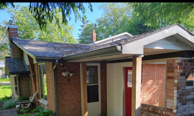St. Williams House | Rustic 2 bedroom home with indoor fireplace.