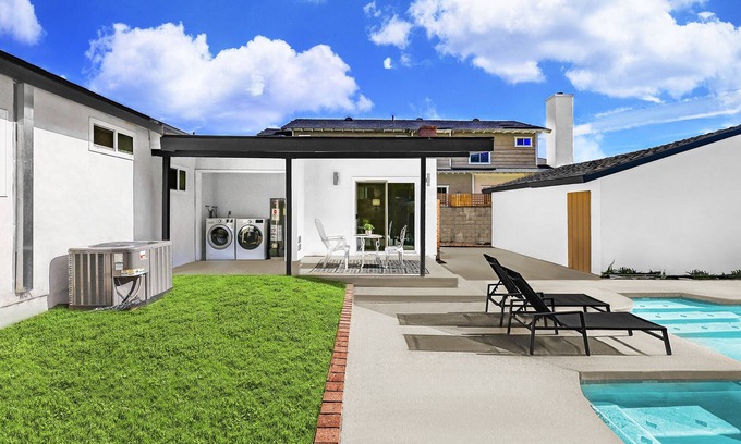 Monrovia House | Rustic 3BR Villa with Pool