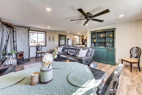 Calhan House | Rustic Cabin in Peyton Near Hiking Trails!