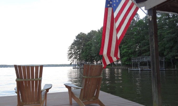 Littleton Cabin | Rustic Cabin Rental With Private Cove Access To Gorgeous Lake Gaston.