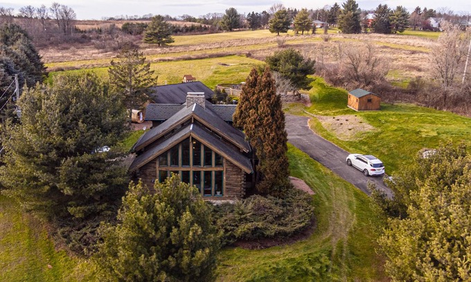 Tunkhannock Cabin | Rustic Luxury Retreat - Hot Tub, Sauna + Pool!
