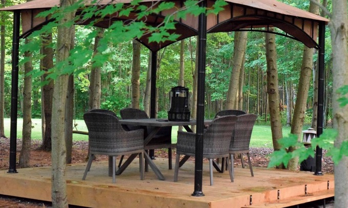 Dunnville RV Rental | Rustic private family campground, with all amenities a unique private experience