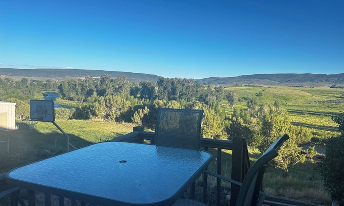 Meeker Apartment | Rustic Riverfront Studio on the White River & OHV trail outside of Meeker w/WiFi
