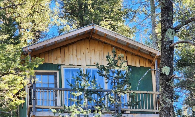 Mayhill Cabin | Rustic Romantic Treehouse Near Cloudcroft New Mexico