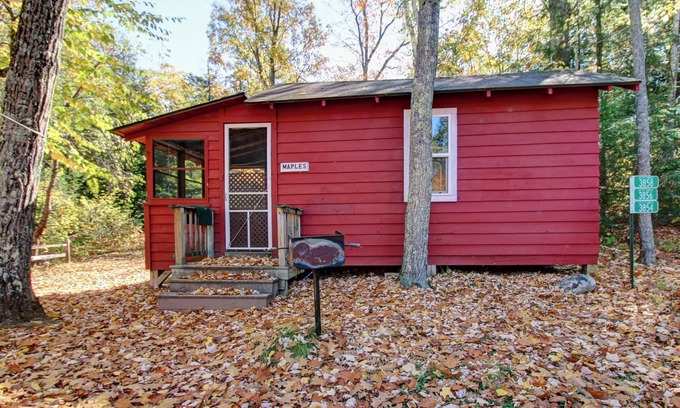 Lac du Flambeau Cabin | Rustic, Wisconsin Northwoods Cabin. Family & Pet Friendly! Hear the Loons!